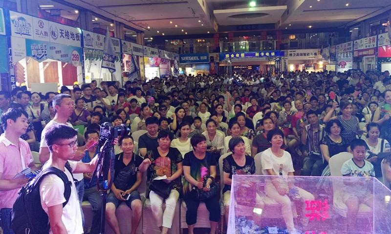 容声集成吊顶衢州活动现场