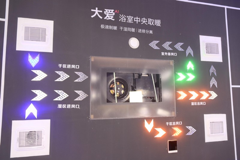 容声集成吊顶大爱浴室中央取暖