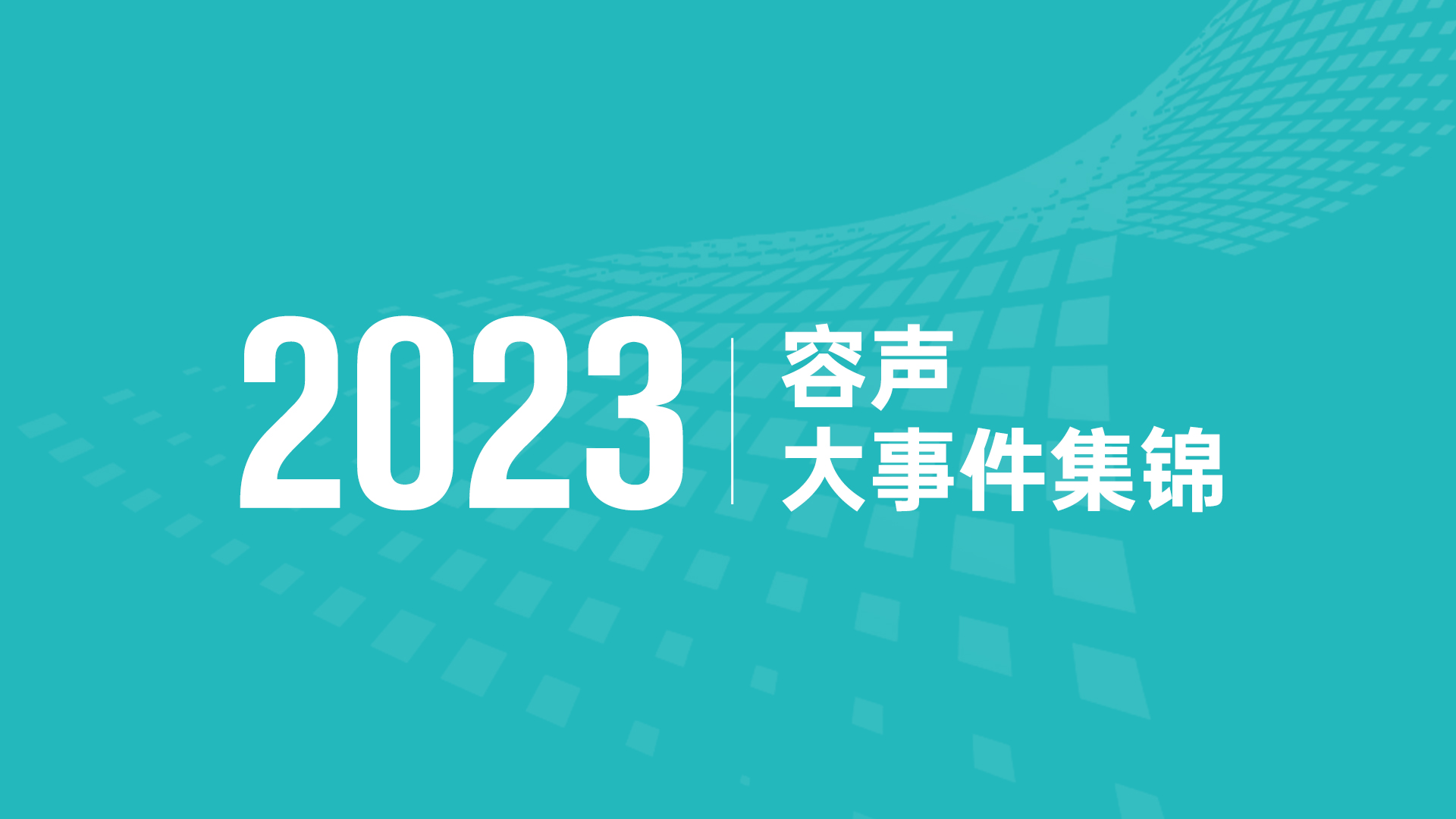 聚焦客户，合力奋进！ 容声集成吊顶2023年度大事件回顾